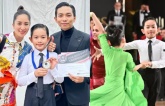 Con trai của Khánh Thi - Phan Hiển vô địch thế giới dancesport hạng tuổi Thiếu Nhi, cách dạy con của hai vợ chồng rất đáng nể phục