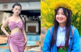 Mua Thị Dua - cô bé dốc Thẩm Mã từng gây sốt với vẻ mộc mạc nay không ngại diện bikini khoe đường cong