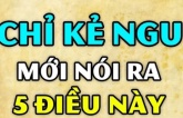 Người khôn ngoan có 5 việc càng nói không, càng ít tai họa: Xem bạn làm được mấy việc