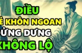 Người khôn không nói 3 điều, kẻ dại mải miết nói liều hại thân, là những điều gì?