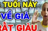 Cô thương, Phật độ: 4 tuổi Cá Chép hóa Rồng công danh lên phi mã, đếm tiền mỏi tay