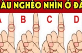 Chỉ 1 giây nhìn ngón trỏ: Biết tương lai thành công, giàu có hay nghèo khó muôn đời