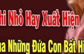 Cha mẹ sinh con trời sinh tính: Con cái bất hiếu sẽ có 3 điểm, muốn che giấu cũng khó