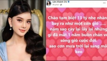 Mới đầu năm, Lâm Khánh Chi rầu rĩ than mất 13 tỷ: 'Buồn chán với sóng gió cuộc đời'