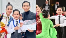 Con trai của Khánh Thi - Phan Hiển vô địch thế giới dancesport hạng tuổi Thiếu Nhi, cách dạy con của hai vợ chồng rất đáng nể phục