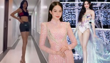 Hoa hậu Thanh Thủy khoe đôi chân 'kiếm Nhật', catwalk cực mượt: Đẹp vậy mà chưa được 'xuất khẩu'