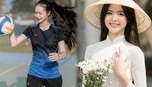 Mê mẩn trước san nhan sắc tựa thiên thần của hoa khôi bóng chuyền dự thi Miss World Việt Nam 2023