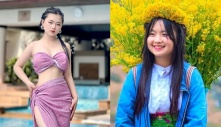 Mua Thị Dua - cô bé dốc Thẩm Mã từng gây sốt với vẻ mộc mạc nay không ngại diện bikini khoe đường cong