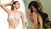 Lệ Quyên khoe dáng 'khét lẹt' trong trang phục bikini bé tí tẹo, body tuổi 42 thế nào?