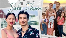 Bebe Phạm: 'Tôi và anh Dustin Nguyễn chuyển tới Hawaii vì các con mê biển'