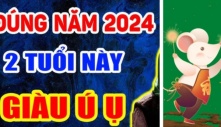 Thuận ý trời: 2 tuổi hết Tam Tai trúng số đổi đời giàu ú ụ trong năm 2024, mua nhà tậu xe