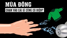 Tại sao vào mùa đông chạm vào cái gì cũng bị 'điện giật', đây là cách khắc phục đơn giản