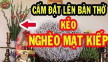 Có 3 thứ đặt trên bàn thờ khiến vận hạn kéo về, tài lộc ngày càng khánh kiệt