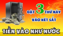 3 thứ ‘nhạy mùi tiền’, cứ đặt vào két sắt là tiền đến ùn ùn, cả năm giàu có