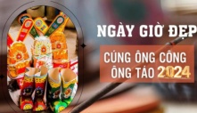 Cúng ông Công ông Táo năm Giáp Thìn 2024 vào ngày, giờ nào đẹp nhất để thu hút tài lộc vào nhà