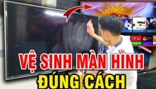 Lau màn hình tivi chỉ dùng nước lã là sai lầm: Làm ngay cách này màn hình sạch bong như mới