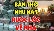 Thắp hương ngày Tết thấy bàn thờ có 2 dấu hiệu này chứng tỏ đang được tổ tiên cho lộc