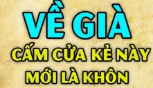 “Sáu người vào nhà, cả nhà mất hết”! Đừng để 6 loại người này đến nhà, nhất định phải nhớ!