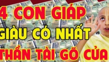 Top 4 tuổi giàu nhất tháng 3 dương: Đặc biệt số 2 tiền tăng gấp bội, ăn tiêu thoải mái