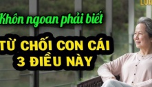 Sau tuổi 60, cha mẹ hãy từ chối 3 yêu cầu này của con cái để sống thật hạnh phúc