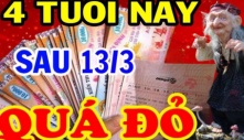 Từ 13/3 dương: 4 tuổi hết sạch nghèo hèn kiếm tiền như nước, giàu số 2 không ai số 1