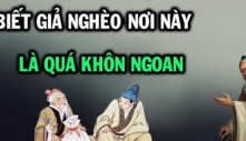 Người giả nghèo ở 3 nơi này thường là người trí tuệ cao, 3 nơi này là ở đâu?