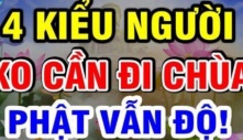 Phật chỉ ra 3 kiểu người dù không chăm chỉ bái Phật vẫn được độ trì, tránh xa mọi phiền não