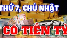 Cuối tuần trúng lớn giàu to: 3 tuổi ăn lộc Thánh Mẫu công danh thăng tiến, tiền vào như nước