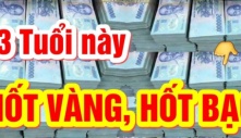 7 tháng tới, từ tháng 5 Âm tới Tết 2025: 3 tuổi đệ tử Thần Tài lộc Trời rơi trúng đỏ cả Tình -Tiền