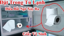 Ban đêm đặt cuộn giấy vệ sinh vào tủ lạnh: Sáng hôm sau điều kỳ diệu xảy ra khiến ai cũng muốn làm theo