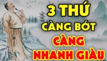 3 thứ càng hào phóng thì cuộc đời càng đi xuống, làm nhiều vẫn không thấy tiền đâu