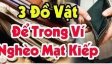 Nhiều người hay để thứ này trong ví tiền, bảo sao tài lộc h;ao tổn, kh;ó làm giàu