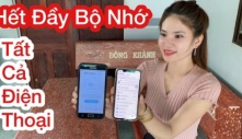 Bộ nhớ điện thoại báo đầy: Nhấn 1 nút này giải phóng dung lượng ngay lập tức