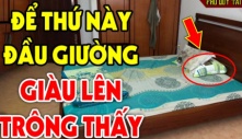 Phòng ngủ để 5 vật này gia chủ sớm muộn cũng phát tài, giàu có