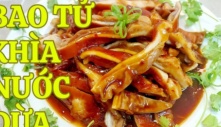 Bộ phận duy nhất của con lợn tốt bằng 10 vị thuốc, đem khìa nước dừa thành món ăn ngon bổ