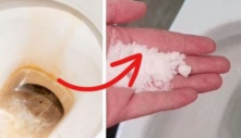 Bồn cầu bẩn, ố vàng dày đặc: Chỉ cần rắc 1 nắm này vào xả nước là sạch bong