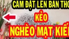 Bàn thờ có 3 thứ này càng để lâu càng khánh kiệt: Đặc biệt vị trí thứ 2 cả nhà đau ốm liên miên