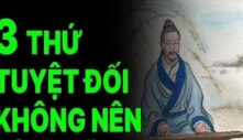 3 thứ tuyệt đối không nên đùa giỡn, nói ra là mất hết lộc