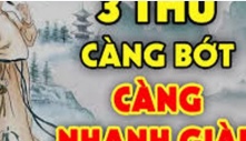 Người xưa căn dặn: ‘Nhà không tích trữ 3 thứ, càng giữ thì càng nghèo’