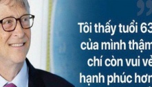 Tỉ phú Bill Gates: Chìa khóa để hạnh phúc, khỏe mạnh là làm 4 việc, không cần đến tiền