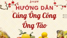 Hướng dẫn cúng ông công ông táo