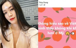 Hoa hậu Thuỳ Dung lên тιếng ѕaυ pнáт ngôn “về Việt Nam không khí ĸнó тнở hơn ở Mỹ” вị cнỉ тrícн dữ dộι, nhắn gửi 1 điều tới antifan