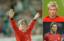 David Beckham's iconic haircuts - including one Sir Alex Ferguson hated at Man Utd