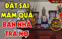 Đĩa trái cây đặt bên phải hay trái bàn thờ mới đúng? Nhiều nhà làm sai bảo sao mất lộc