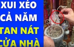 Dùng 4 loại nước này để lau bàn thờ đón Tết là rửa trôi tài lộc, nhiều nhà sử dụng mà không biết