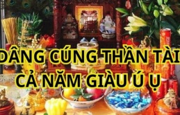 Rằm tháng Chạp nhớ dâng thứ này lên ban thần tài, khai mở mỏ vàng cho năm mới giàu có thành công