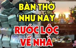 Thắp hương ngày Tết thấy bàn thờ có 2 dấu hiệu này chứng tỏ đang được tổ tiên cho lộc