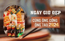 Cúng ông Công ông Táo 2024 cứ nhắm đúng “3 ngày Cát khánh”, mang phước lành, may mắn tới cho gia chủ