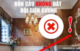 Thầy phong thủy dặn: 4 điều cấm kỵ khi đặt gương trong phòng tắm, vướng 1/4 cũng khốn khổ