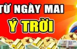 Từ ngày mai: Trời ban lộc lớn, 3 tuổi hết Tam Tai chẳng cần bon chen tiền vẫn vào như nước, đắc tài